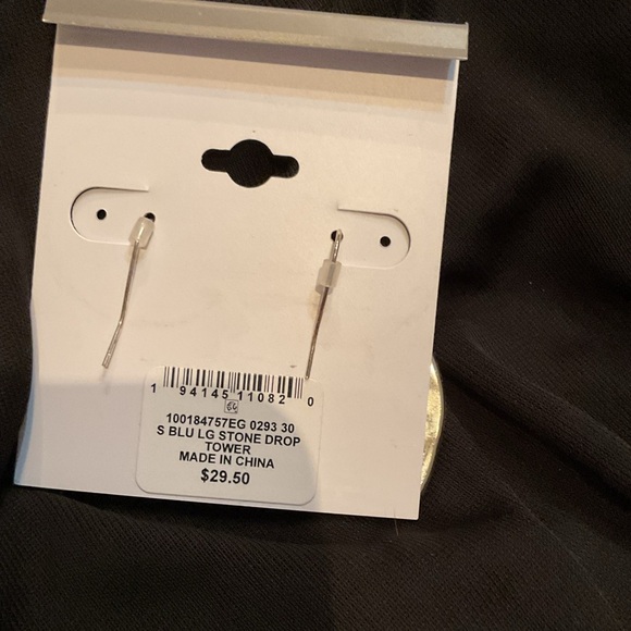 Style & Co Turqoise Colored Earrings - Picture 3 of 3